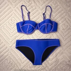 Neoprene Purple Two Piece | M